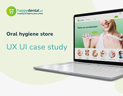 UX UI Case Study Oral higiene store
