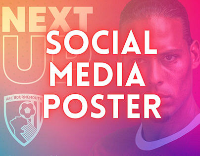 Social Media Poster Liverpool FC next game 19/08/2023