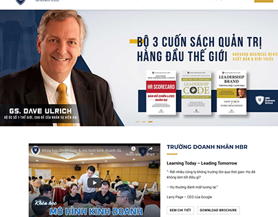 Website giới thiệu dịch vụ đào tạo, dạy học