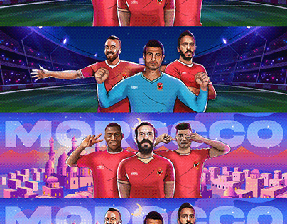 Ahly TV - Retouching and Motion Graphic