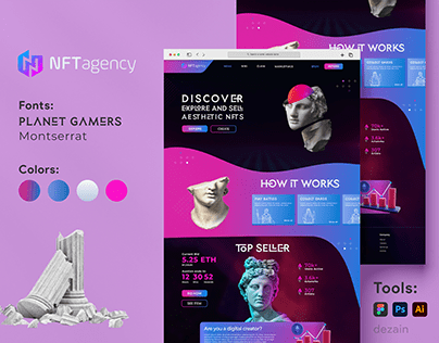 NFT website design