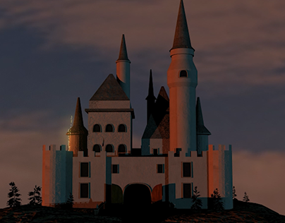 Modelado 3D castillo