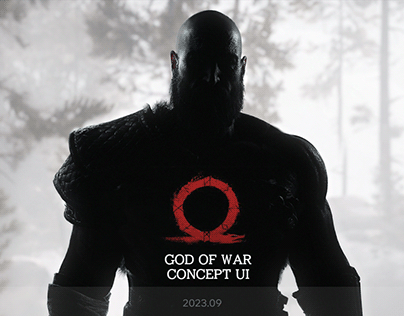 God Of War Concept UI