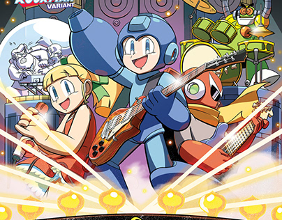 ARCHIE - Megaman issue 55 cover