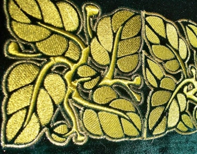 gold embroidery