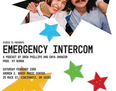 Emergency Intercom Mock Tour Poster