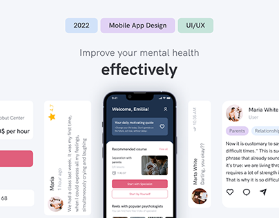 Mobile App Design - Mental control