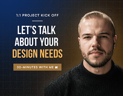 Book a FREE 1:1 - Let's kick off your project
