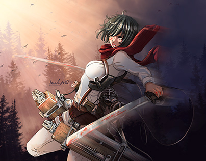 Mikasa | Ataque a los titanes