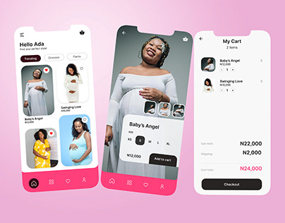 Fashion app for Pregnant women