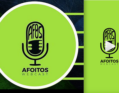 Logotipo e IDVisual Afoitos Podcast
