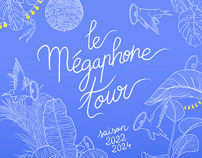 Project thumbnail - Affiche - Festival Le Mégaphone Tour