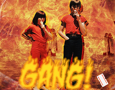 Fake Album Cover Art! GANG! by Machete Production