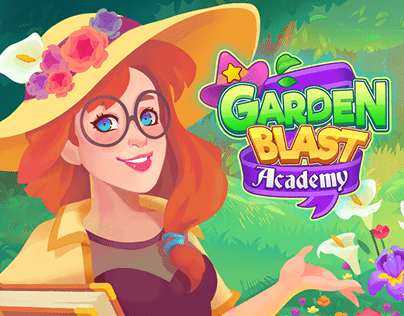 Garden Blast Academy_UI & Character Design