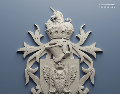 Coat of Arms, 3D model
