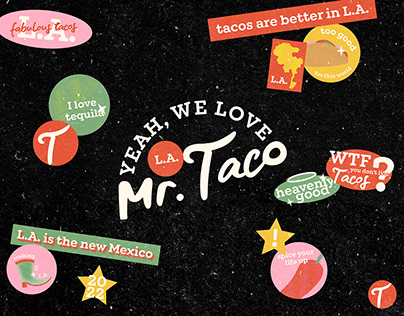 Mr. Taco - Brand Identity & Poster Campaign