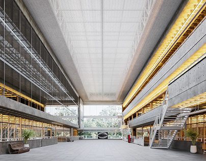 3D Brasiliana Hall - USP University of São Paulo