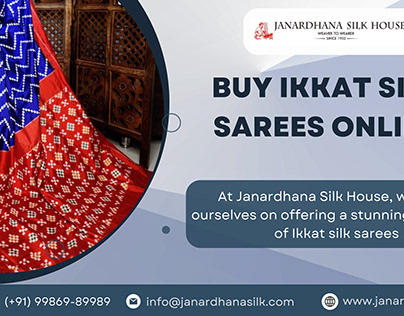 collection of Ikkat silk sarees
