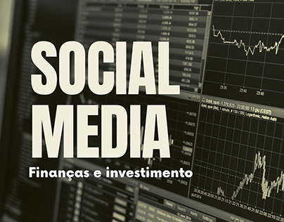 Social Media perfil de finanças e investimento