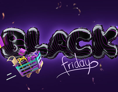 Black Friday 3D Concept