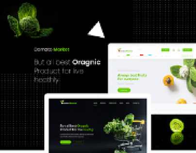 Oomato Market - Organic Store PSD Template