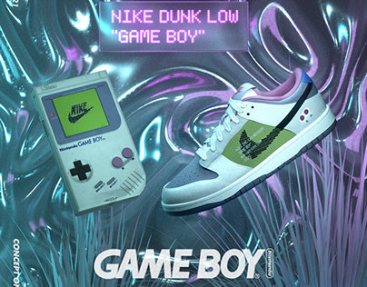 "Game Boy"-Nike Dunk Concept