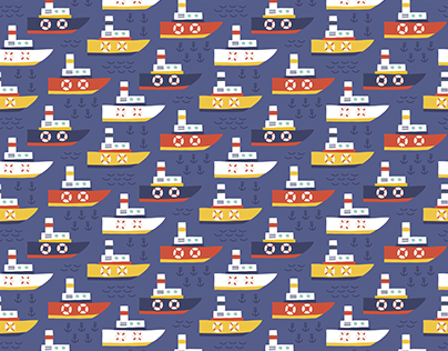 Boat little sailor pattern