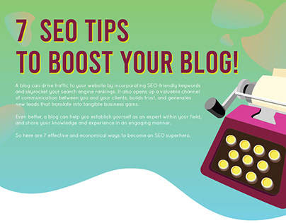 Infographic: 7 SEO Tips for Blogging