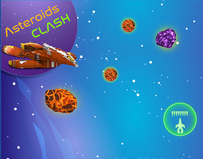 Asteroid Clash Spaceshooter game
