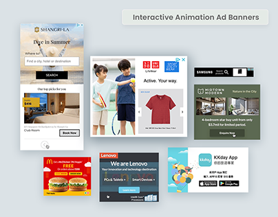 Interactive Animation Ad Banners