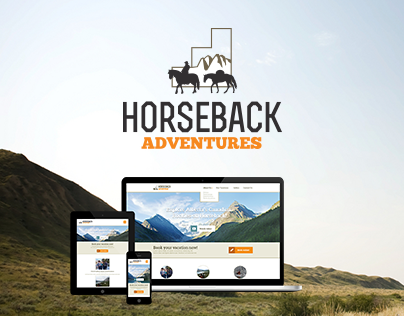 Horseback Adventures: Logo & Website Redesign