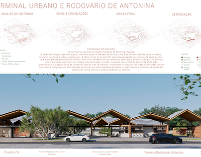 Terminal Urbano e Rodoviário - Antonina PR