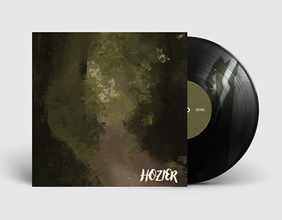 Project thumbnail - Hozier vinyl album cover