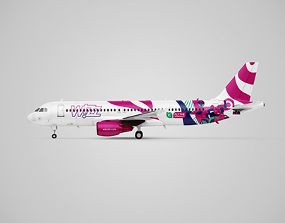 Wizzair Sustainability Livery Design