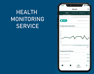 Project thumbnail - Health Monitoring Service