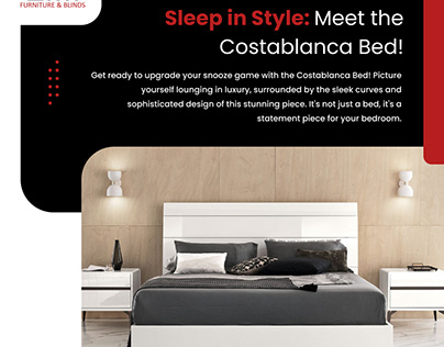 Costablanca Bed | Zilli Furniture | Alf Italia