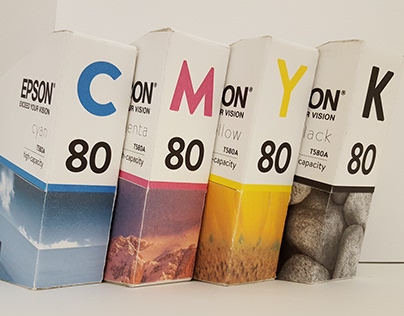 EPSON Ink Cartridge Packaging
