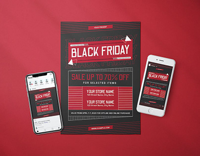 Black Friday Sale - Flyer Media Kit