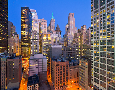 New York’s financial district | Image source: Luxuryren