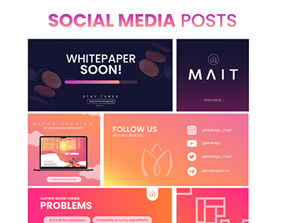 Social Media Posts for MAITREJA