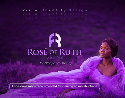 Visual Identity Design for Rosé of Ruth