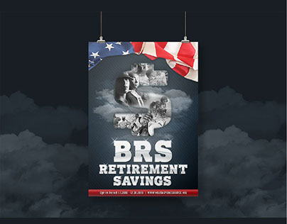 BRS Retirement Savings Poster Design