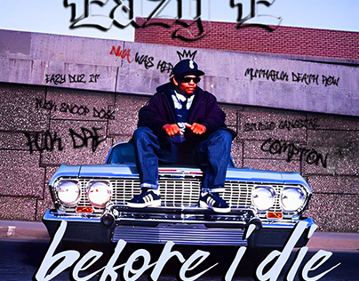 Eazy-E - before i die , Front Cover Album Art
