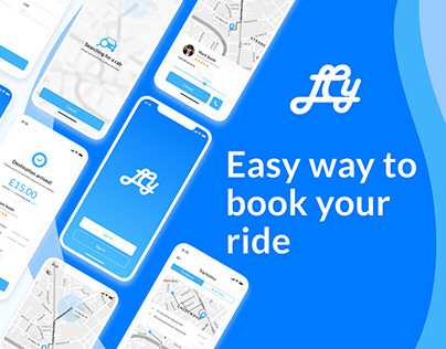 Project thumbnail - UI UX Taxi Booking App