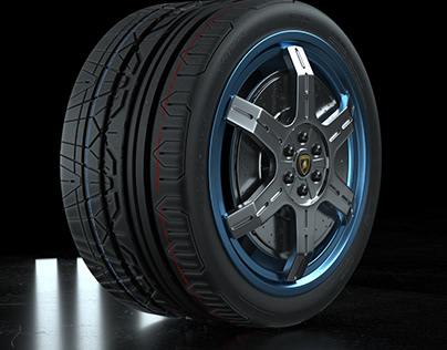 Car Wheel 01- Product Modeling