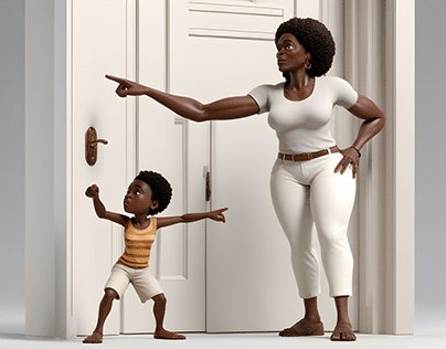 Story of African Mum and Child