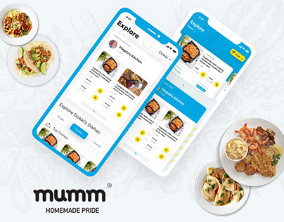 Mumm Mobile App Redesign Concept