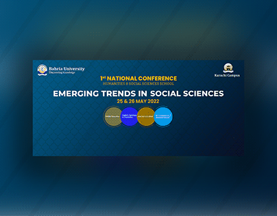 Banner Design Social Sciences For Educational Event