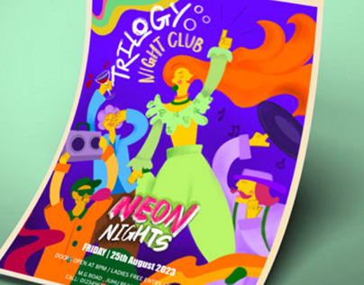 Night Club Poster