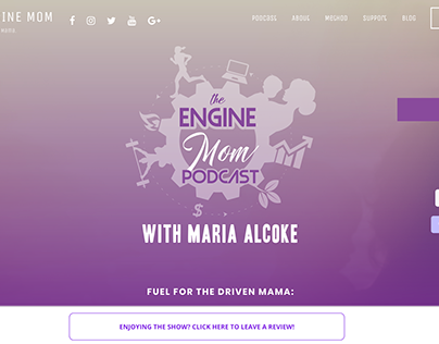 Engine Mom Podcast Website